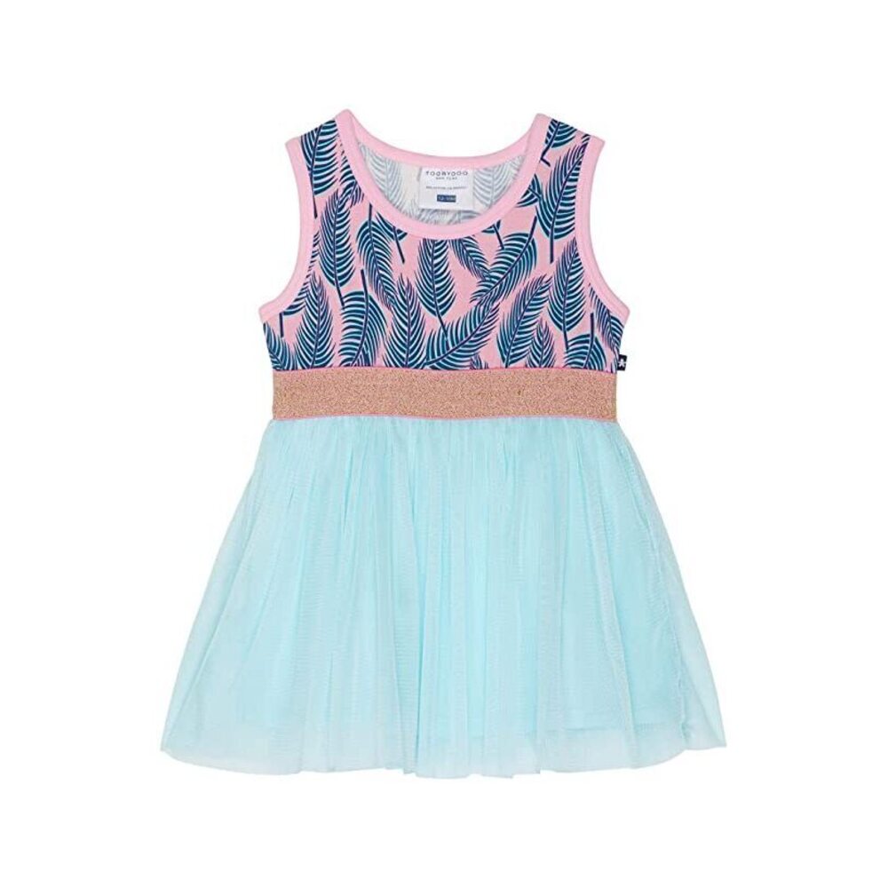 Toobydoo Baby Girl's Sandy Tulle Party Dress ,Pink , 3-6 Months